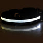 Nylon LED Pet Dog Luminous Collar Night Safety Flashing Glow in Dark Dog Cat Leash Adjustable Pet Supplies