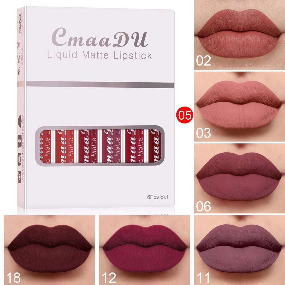 -stick Cup Waterproof Lipstick Long Lasting Lip Gloss