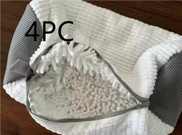 Washing Machine Reusable Zipper Shoe Washing Bag Sneaker Tennis Shoe Cleaner Kit Remove Dirt