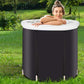 athletes long lasting insulated ice tub, spa soaking bucketrecovery ice tub foldable bathtub outdoor portable cold water therapy tub fitness rehab ice tub