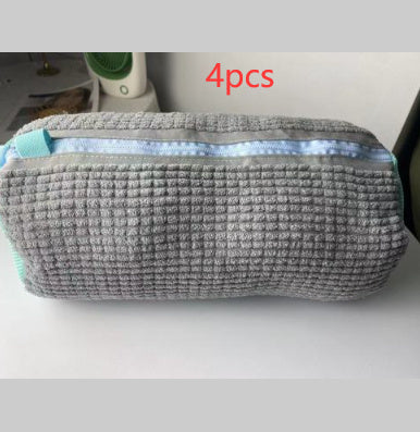 Washing Machine Reusable Zipper Shoe Washing Bag Sneaker Tennis Shoe Cleaner Kit Remove Dirt