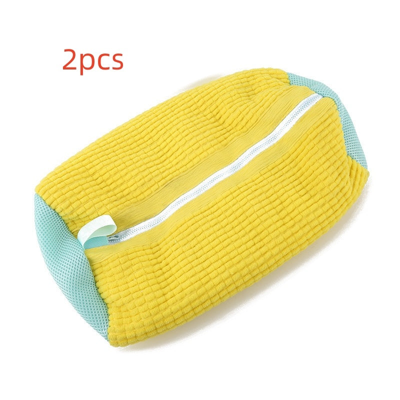 Washing Machine Reusable Zipper Shoe Washing Bag Sneaker Tennis Shoe Cleaner Kit Remove Dirt