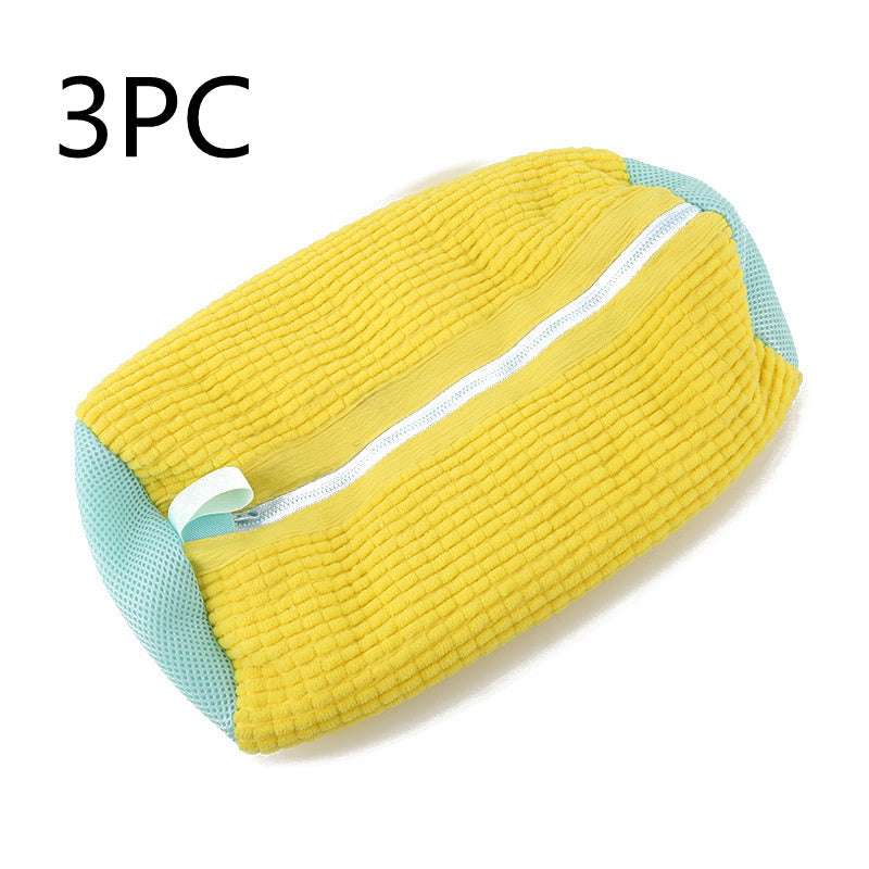 Washing Machine Reusable Zipper Shoe Washing Bag Sneaker Tennis Shoe Cleaner Kit Remove Dirt