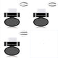 Eyebrow Powder Stamp Tint Stencil Kit Cosmetics Professional Makeup Waterproof Eye Brow Stamp Lift Eyebrow Enhancers Stencil Kit