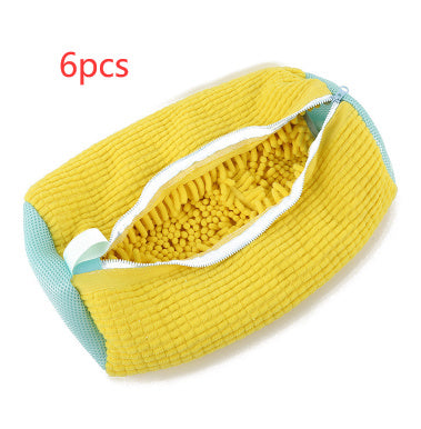 Washing Machine Reusable Zipper Shoe Washing Bag Sneaker Tennis Shoe Cleaner Kit Remove Dirt
