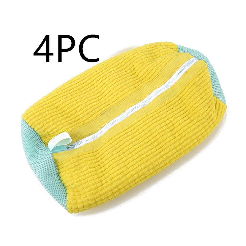 Washing Machine Reusable Zipper Shoe Washing Bag Sneaker Tennis Shoe Cleaner Kit Remove Dirt