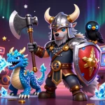 Experience the thrill of cổng game sunwin with vibrant characters and casino elements in dynamic action.